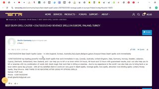 leading death spell caster in USA, UK, Turkey, India, German, Finland, Japan ,Italy, Brazil, London ,Iran, Qatar