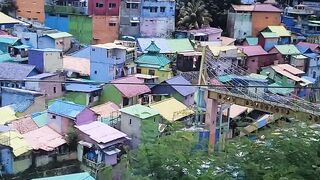colorful village in Malang city