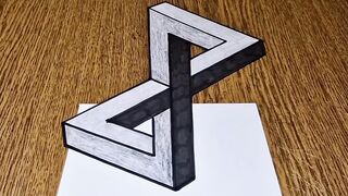 Amazing 3D Drawing Real Illusion ????