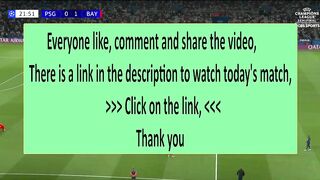 Bayern Munich vs PSG UEFA Champions League SF2 live