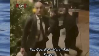 pep guardiola marah tak karuan