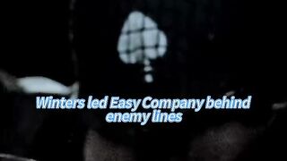 He led the men from the front