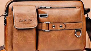 SAC MESSAGER RÉTRO POUR HOMMES