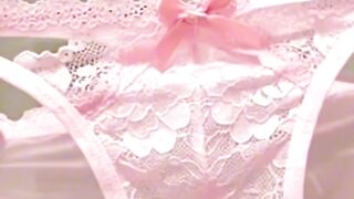 Pink Lace Thong Review - Soft, Feminine & Detailed Close-Up
