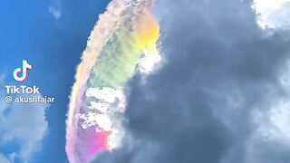 Rainbow cloud