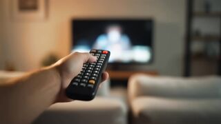 Hand Operating TV Remote Control 2