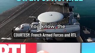 The French armed forces released footage on Wednesday, May 6, showing the