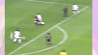 Saat Puyol Memblok  Roberto Carlos  ⚽️ ????
