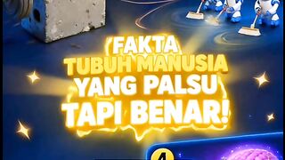 Fakta menarik tubuh manusia