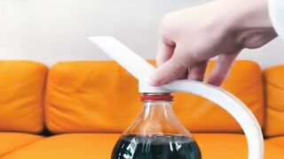 No More Spills! Universal Bottle Handle Pourer for Soda & Water