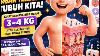 Fakta menarik tubuh manusia 2