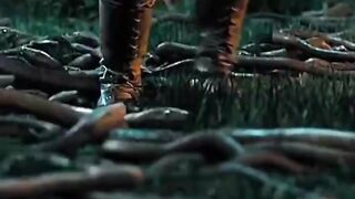 his scene is truly epic, capturing a moment of grandeur and intensity.