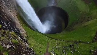 An epic cycle stunt showcases a breathtaking display of skill, bravery, and precision.
