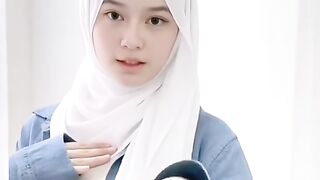 Beauty hijab