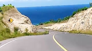 Jalan sepi,laut tenang,dan kadang diam itu jawaban !!