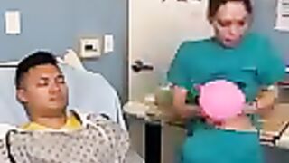 patient got scared because of prank__#shorts