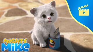Mighty Mike White Cat Episode 161 - Full Episode - Cartoon Animation for Kids-1080p