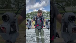 This Dad Built A Home-Made Jet Pack ????