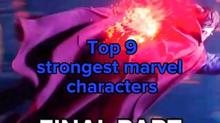 Strongest Characters in Marvel