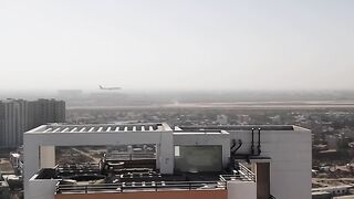 Beautiful aeroplane landings my WhatsApp