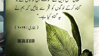 Hadees Mubarak | Beautiful Islamic Reminder That Will Touch Your Heart