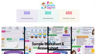 Fun & Science Experiment Prompt Vault Review 600 AI Science Prompts