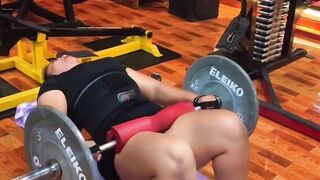 When he cheated on me, that's when I got into glute training.