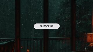 ⛈️ ASMR Rain Glass Badroom Sounds for a Good Night's Sleep #RainAmbience #CozyRoom #bamboohouse #glasshouse #relaxation 2