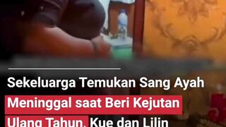 SEKELUARGA TEMUKAN SANG AYAH MENINGGAL DUNIA SAAT  MAU BERI KEJUTAN ULANG TAHUN