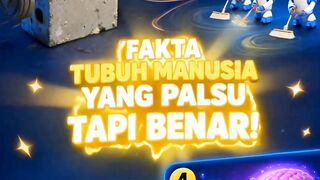 Fakta menarik tentang tubuh manusia