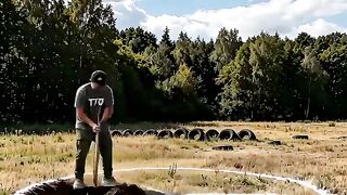 Turning Old Tyres Into a Beautiful Tiny House ????♻️ | Amazing DIY Build