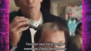 Rambut adalah mahkota, tapi bagi Zlatan, janji adalah segalanya! ????