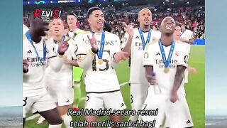 Vibe ruang ganti Madrid lagi panas! ????