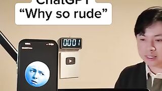How rude ????????AI CAN BE