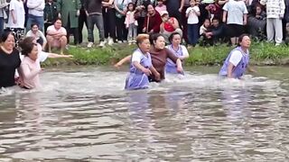 Feathered Frenzy: The Village Duck Hunt!