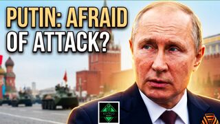 Vladimir Putin leads muted Victory Day parade under threat of Ukrainian attack