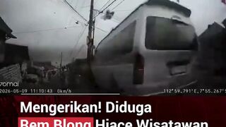 Detik-detik kecelakaan mengerikan di kawasan Bromo ????