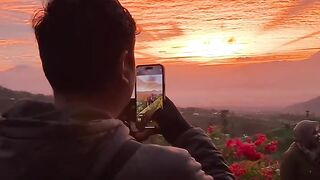 Keindahan alam di silancur highland magelang masyaAllah   #sunrise #wisatamagelang
