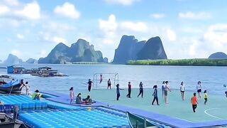 Desa muslim Jawa di Thailand  #kohpanyee #pangnga