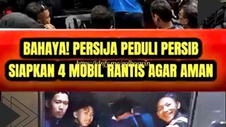 BAHAYA! Persija Peduli Persib, 4 Mobil Rantis Disiapkan Demi Keamanan!