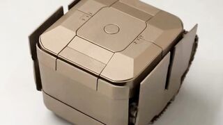 From a tiny cube to the mighty M1 Abrams! ???????? Watch the mechanical magic. ????️????