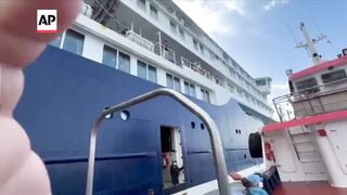 Passengers begin to disembark hantavirus-stricken cruise ship at Tenerife