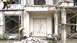 Abandoned House Restoration Timelapse From Ruin to Luxury Modern Home #mordernhouse #construction #housedesign