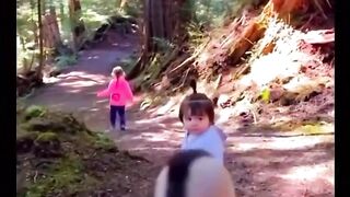 She Thought It Was Just A Normal Walk ????????