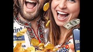 When you put on your mom’s Vyshyvanka, and suddenly BTC mooned! ????????