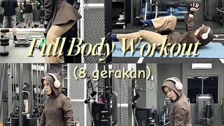 Full body workout hijab women