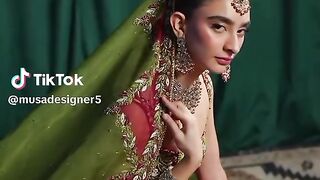 Beautiful Latest Stylish Bridal Lengha 2