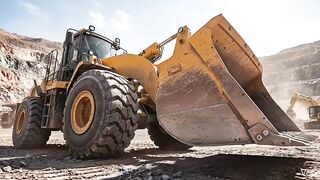 Giant bulldozer