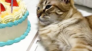 Cats Birthday Cake 2