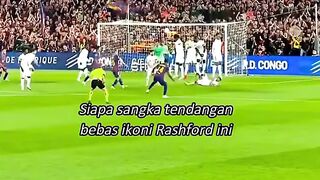 Siapa sangka gol tendangan bebas ikonik Marcus Rashford ini hampir tidak terjadi?